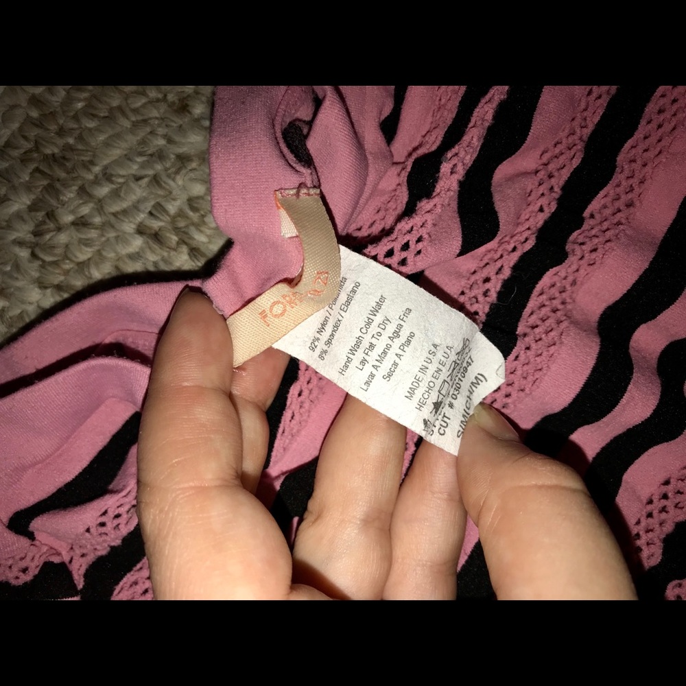 Pink Mesh Top - Picture 3 of 4